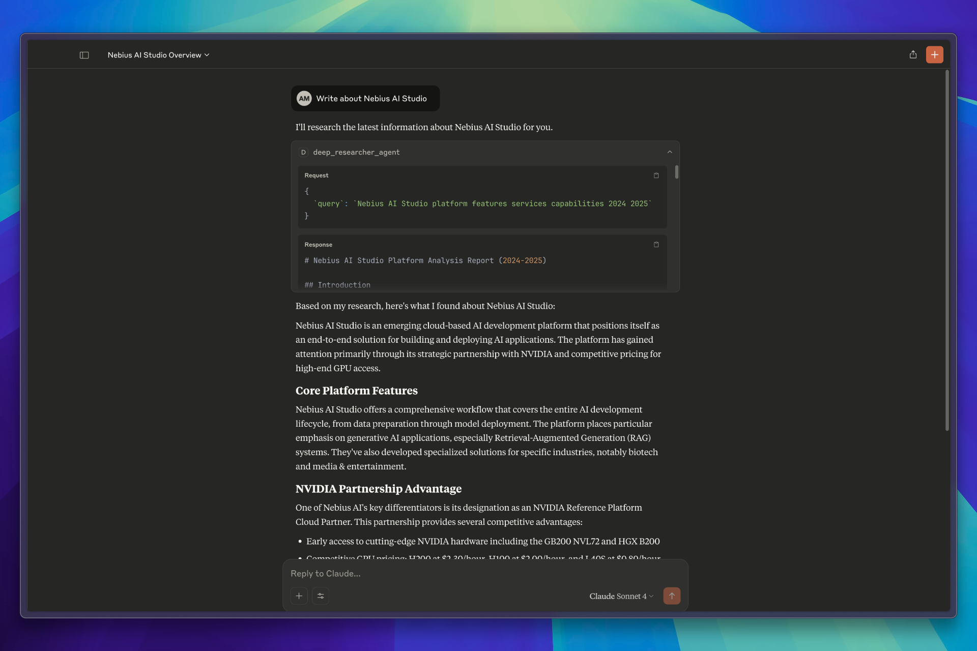 Claude Desktop Demo