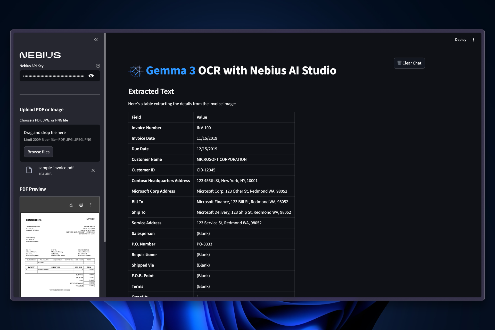 demo