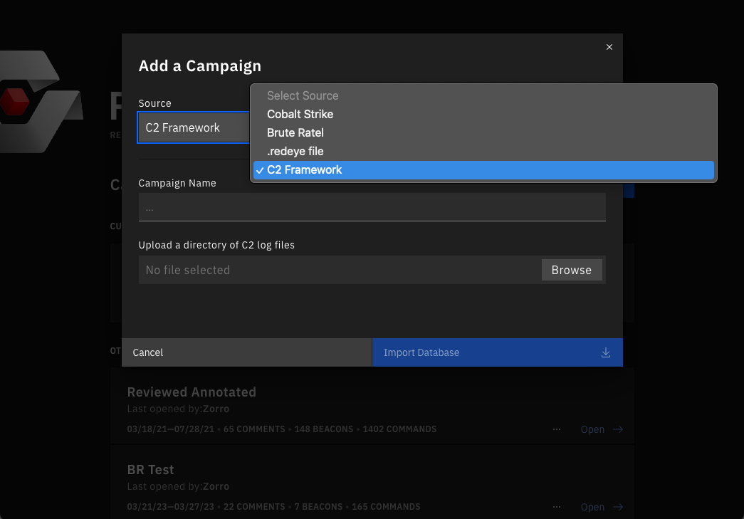 Upload Tab