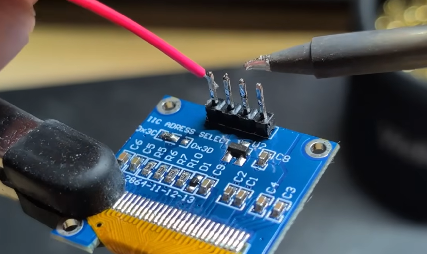 display-soldering
