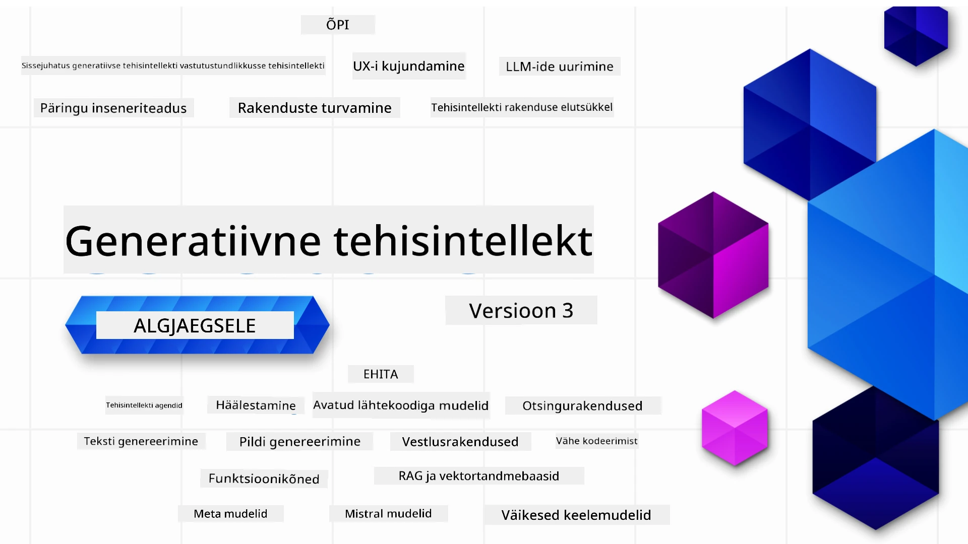 Generative AI Algajatele