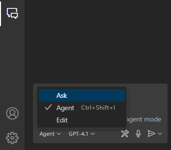 Step 3: Enable agent mode and verify tools