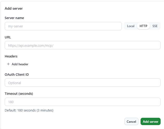 Config http