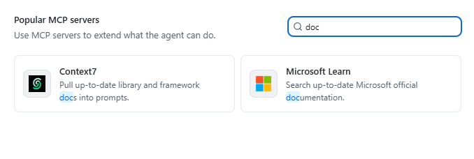 Install docs server