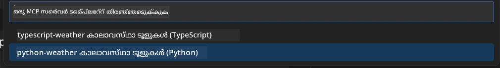 Python Template Selection