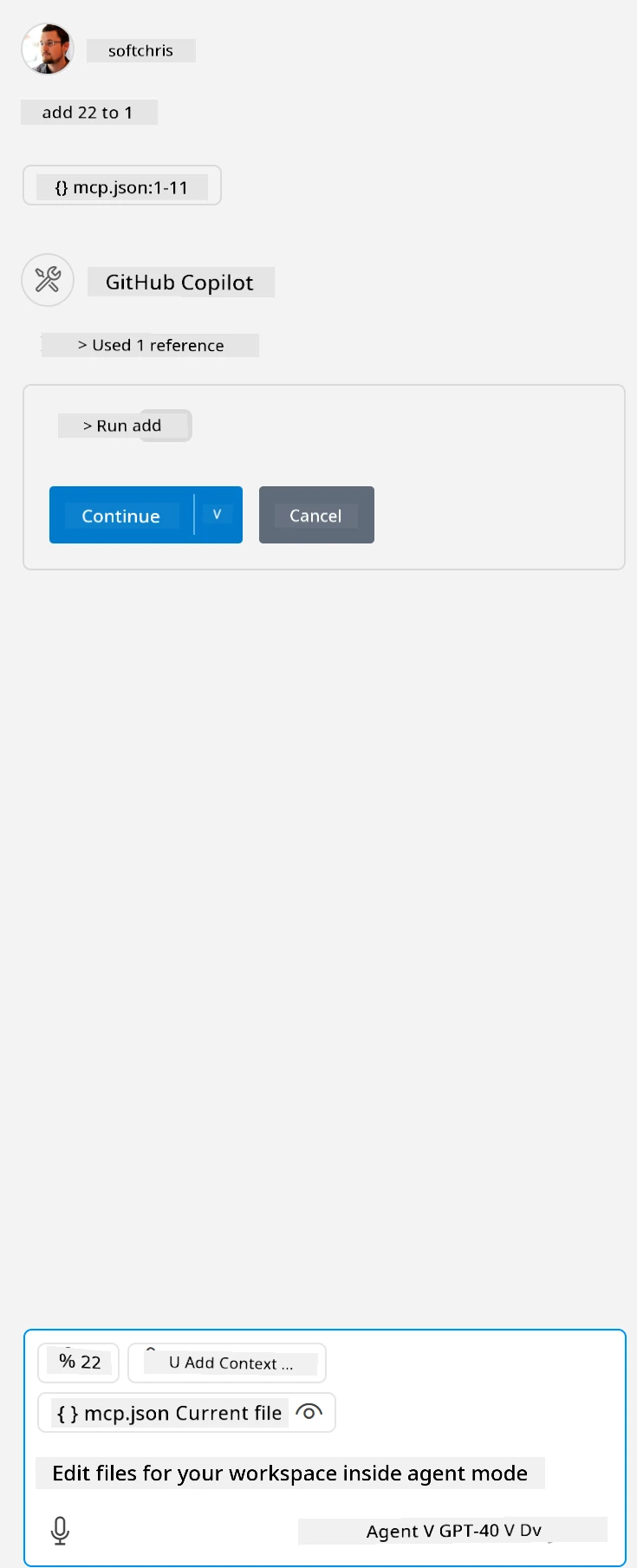 How to run tool from GitHub Copilot