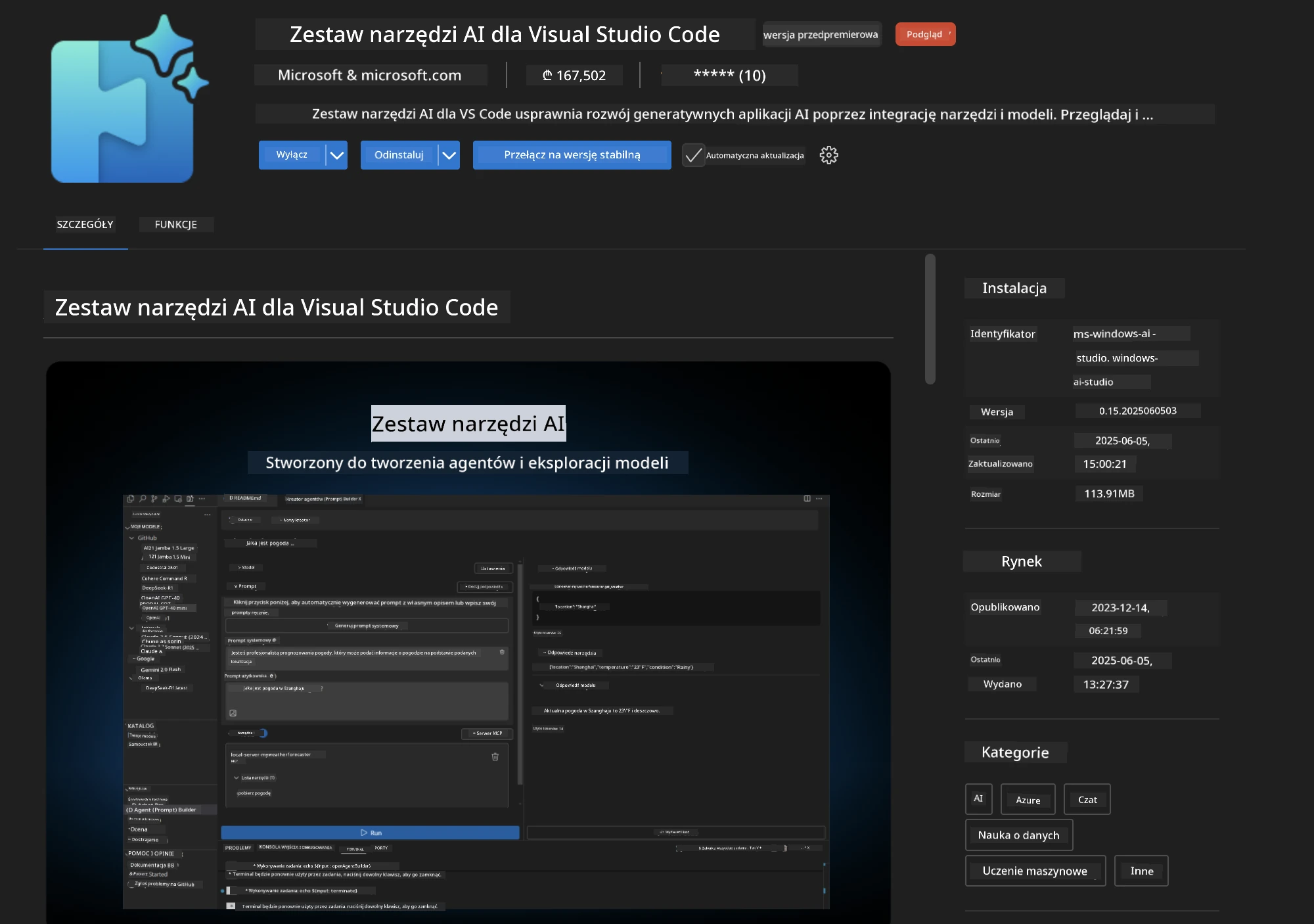 Microsoft Foundry Toolkit Extension