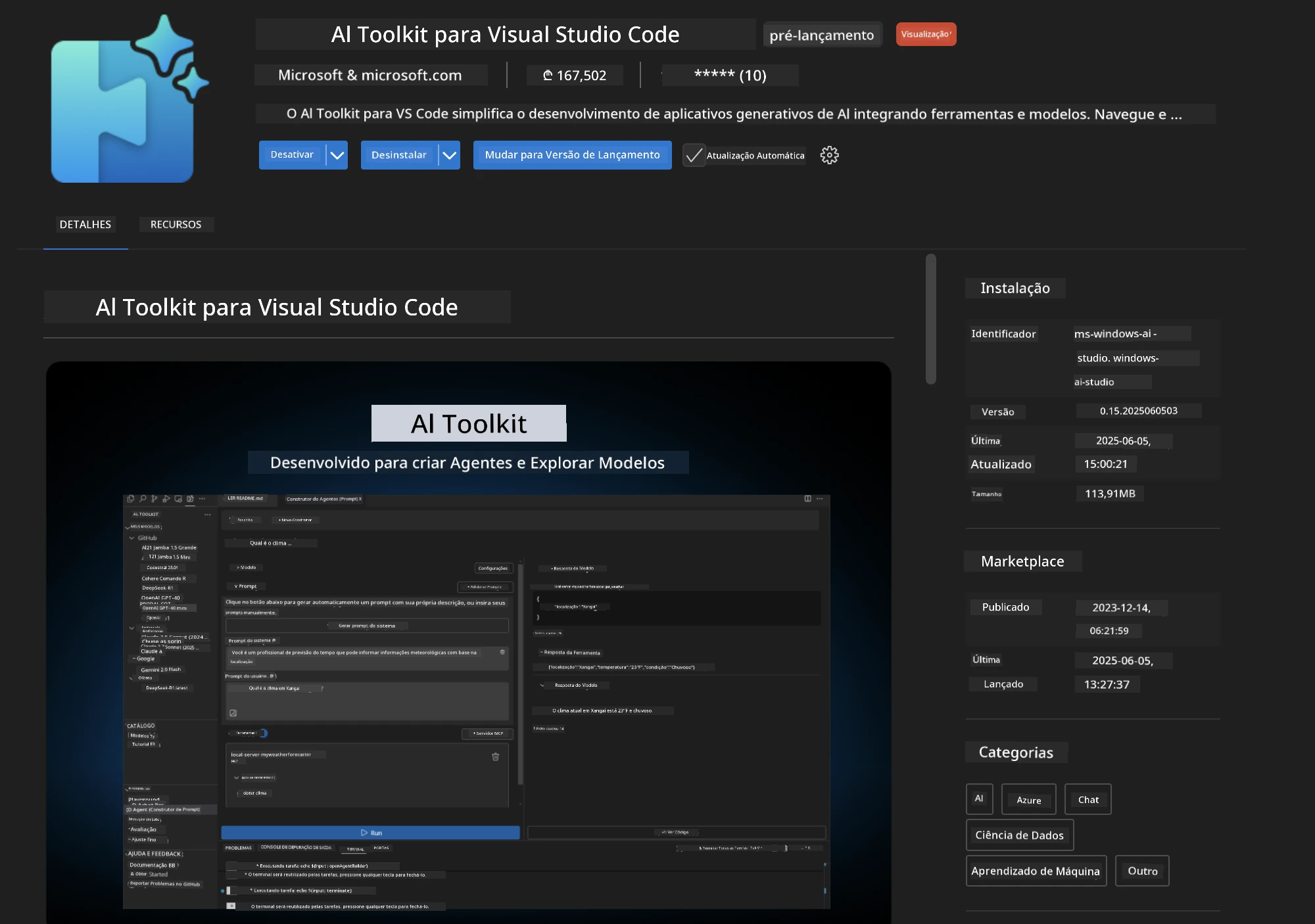 Microsoft Foundry Toolkit Extension