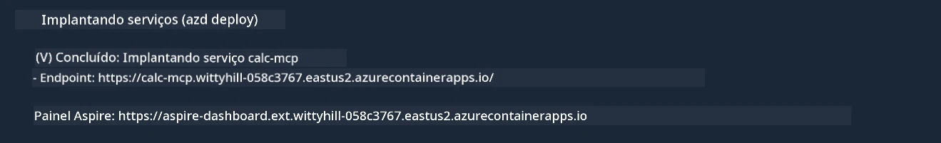 Azd deployment success