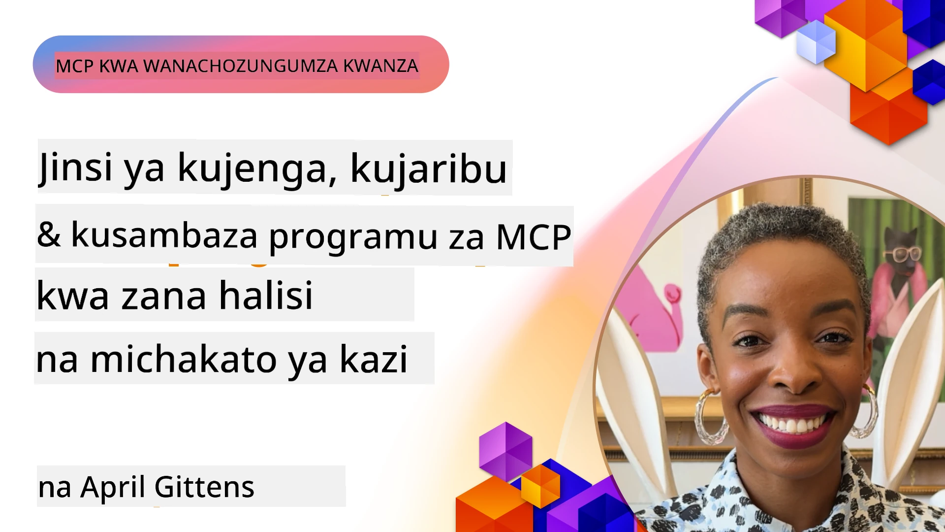 Jinsi ya Kujenga, Kupima, na Kutoa Programu za MCP kwa Vifaa na Mifumo halisi
