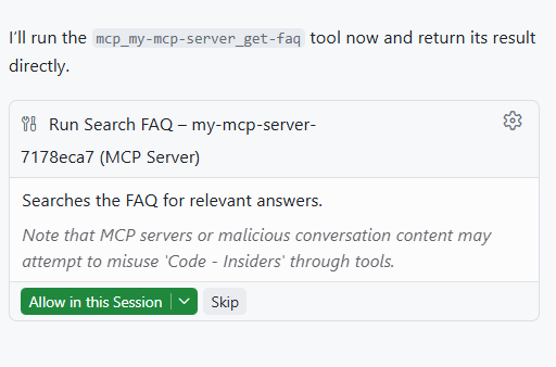 Visual Studio run prompt
