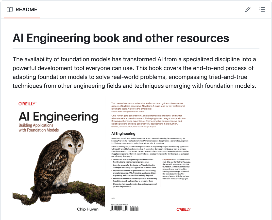 AI Engineering Book