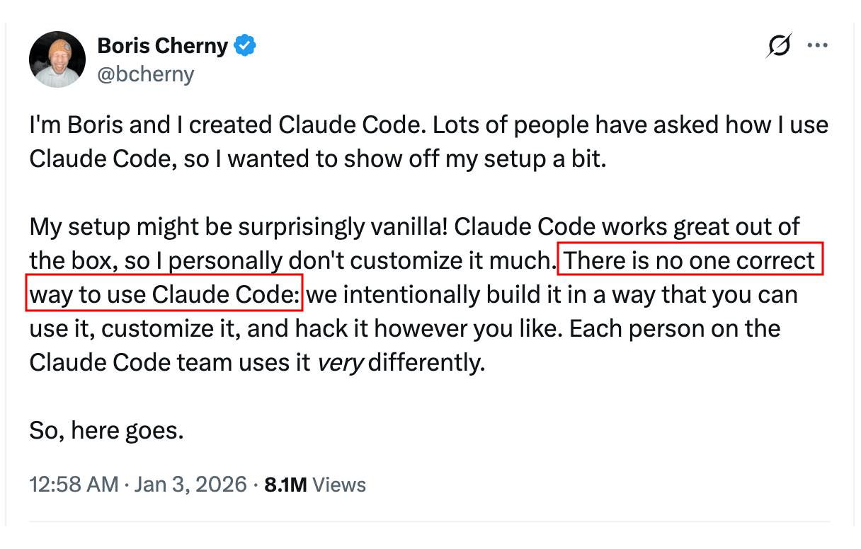 Boris Cherny 谈 Claude Code
