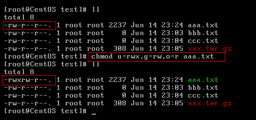 chmod 修改 Linux 文件权限示例