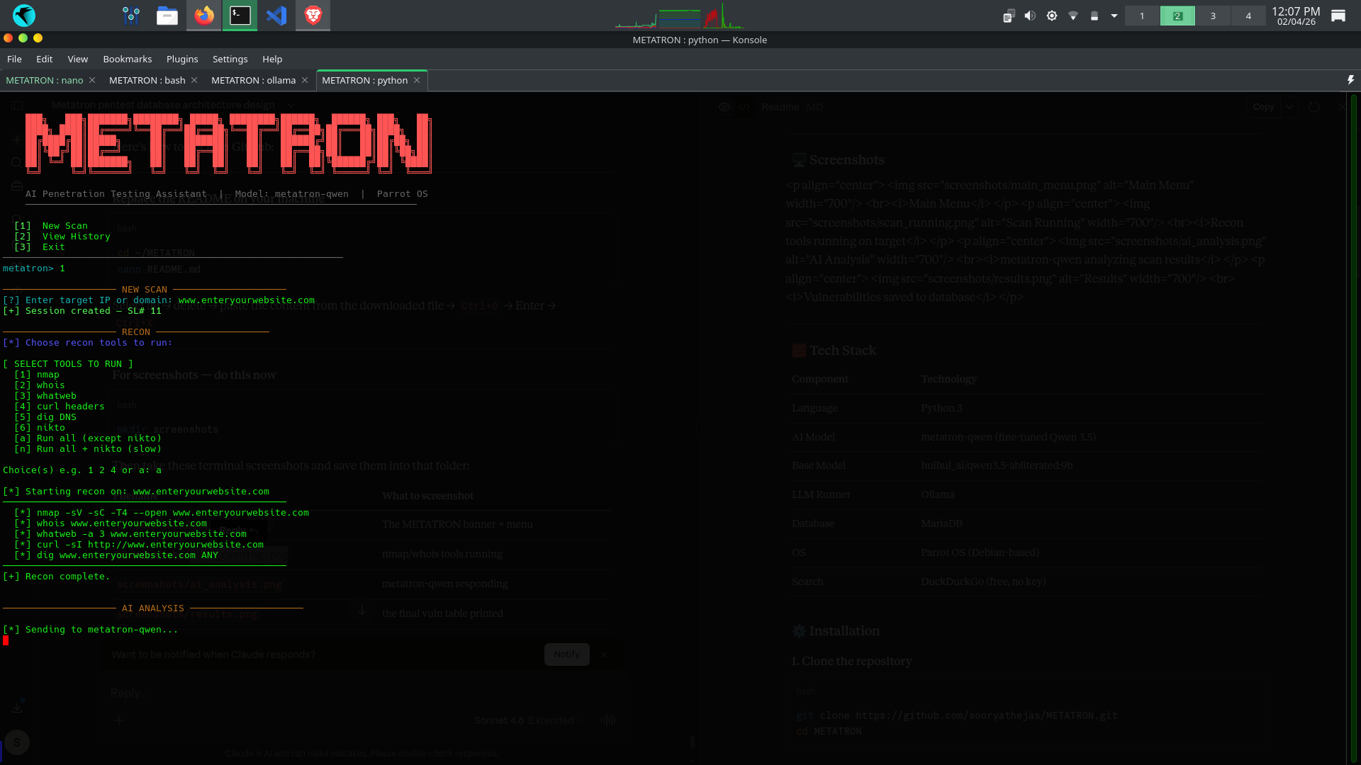 Scan Running