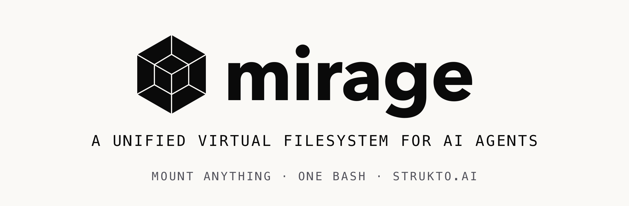 Mirage：面向 AI Agent 的统一虚拟文件系统