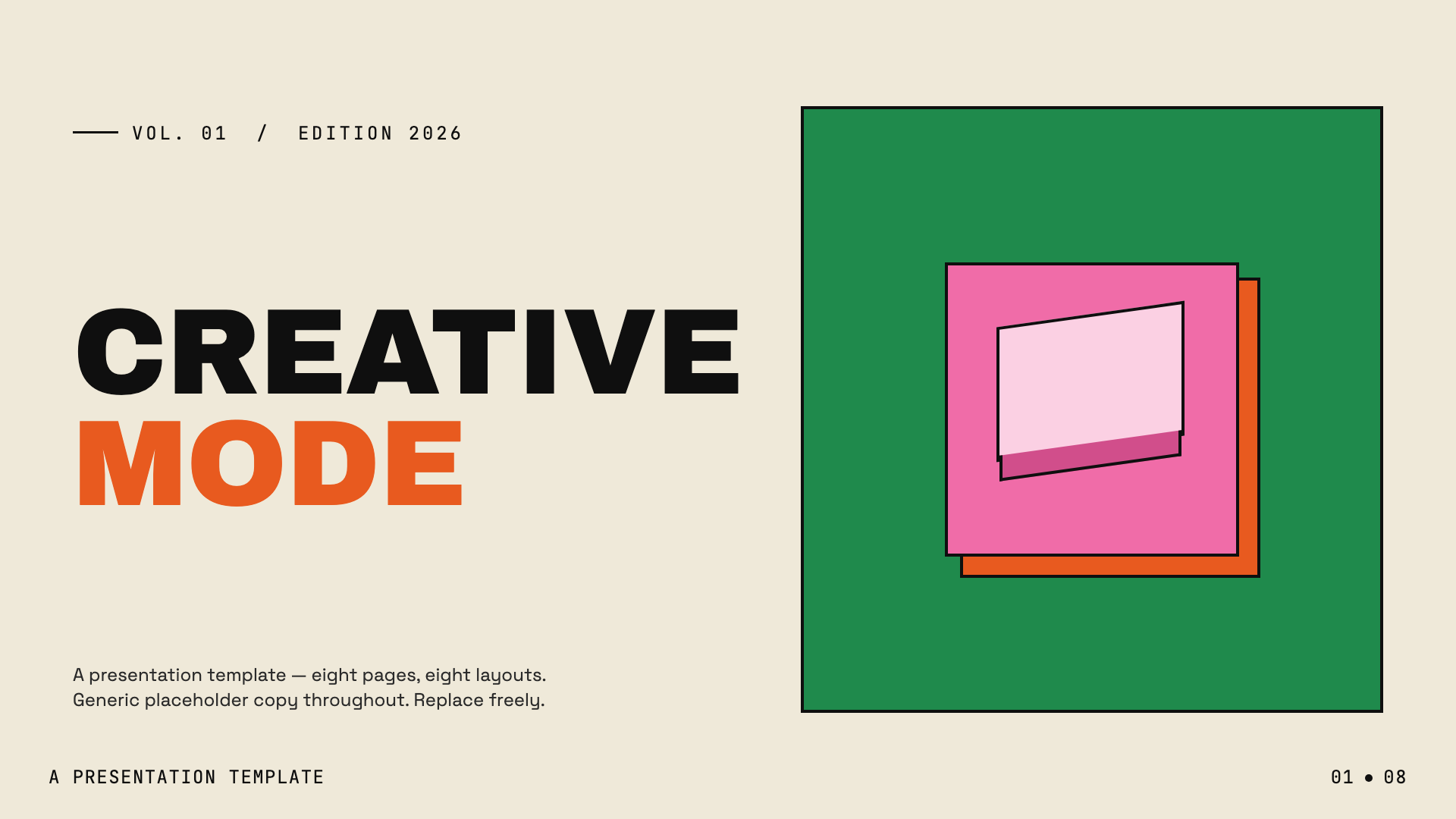 Creative Mode — slide 1