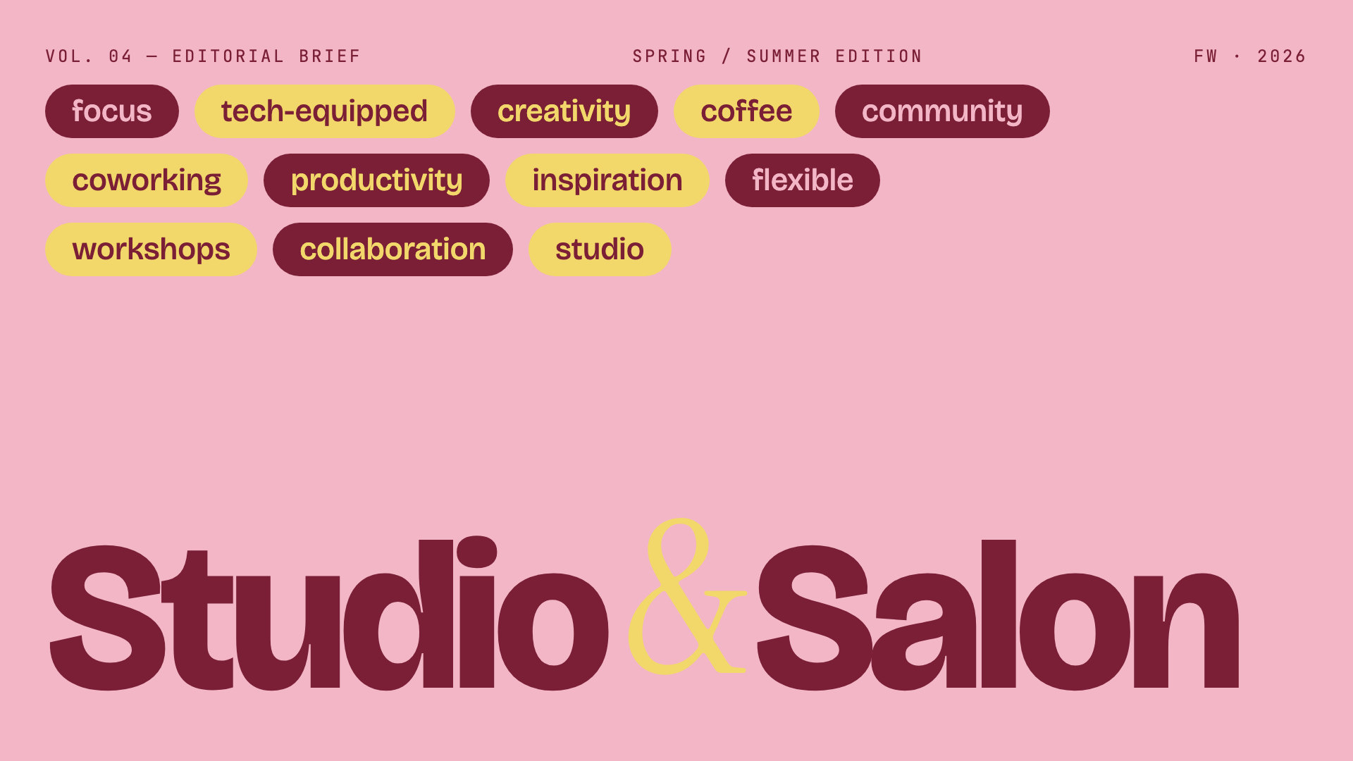 Editorial Tri-Tone — slide 1