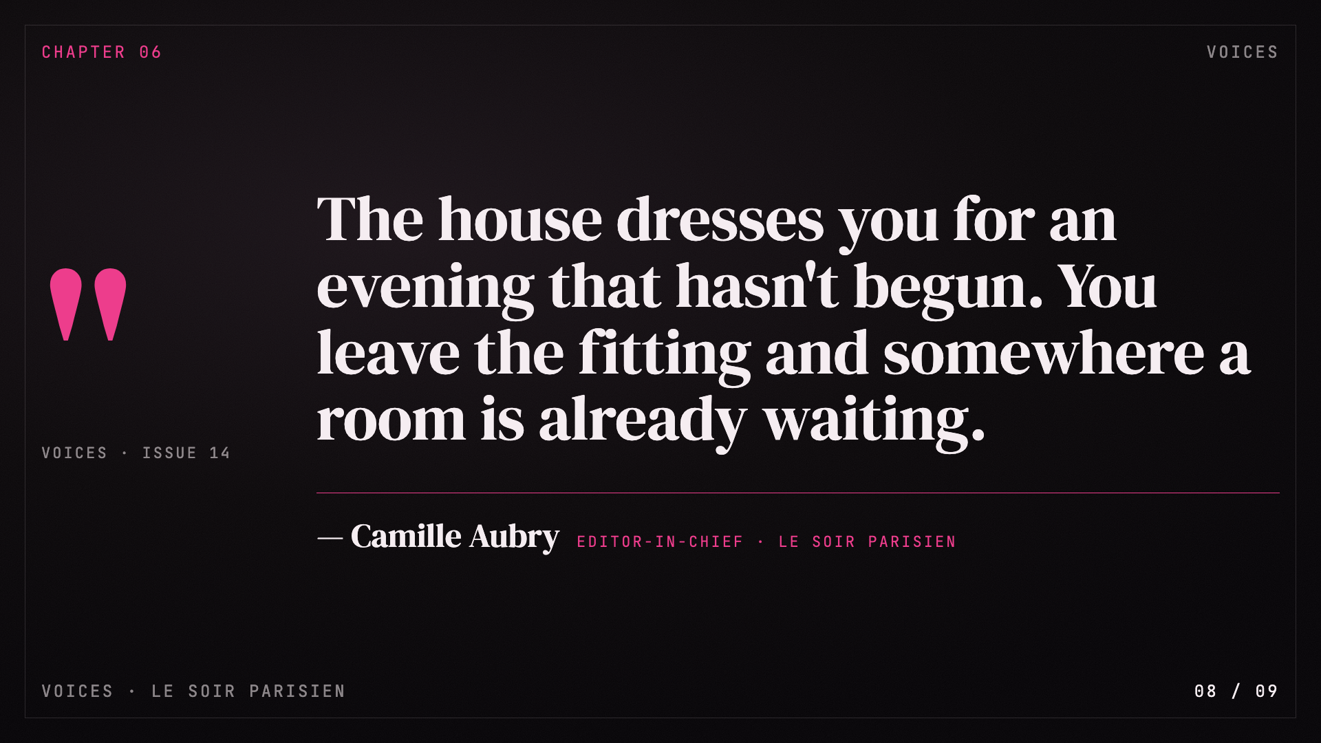 Pink Script — After Hours — slide 8
